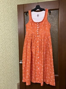 1960/70 RARE SALZBURGER DIRNDL MADE IN AUSTRIA TRADITION VINTAGE COTTON DRESS - Picture 1 of 6
