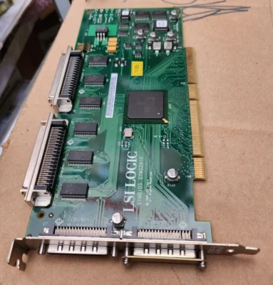 IBM 03N3606 Model: 4-R Dual Channel PCI-X U2 SCSI Adapter LSI P/N: SYM22910 - Image 1 of 2