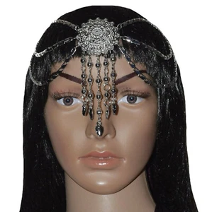 Bauchtanz Kopfschmuck Diadem Haarreif Belly Dance Headdress accessories Karneval - Picture 1 of 8