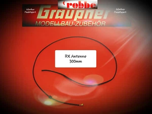 GRAUPNER RX EMPFÄNGER ANTENNE HOTT 300MM, 33500.2 Günther Modellsport - Bild 1 von 1