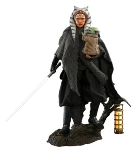 Figura Ahsoka Tano & Grogu The Mandalorian Star Wars escala 1:6 Hot Toys HT908145 - Imagen 1 de 12