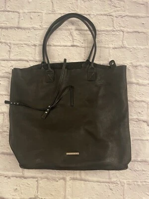 Bolso de Mano Armani Exchange Grande Guijarro Sin Bolsa en Negro Foto 1 de 4