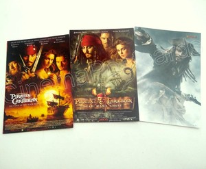 Pirates of Caribbean Dead Man Chest World's End 3 Depp POST CARD (1s Poster Art)