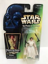 Star Wars Power of the Force Princess Leia 3.75" Action Figure 1997 Kenner NEW