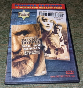 Western Double Feature DVD Mad Dog Morgan + Four Rode Out - Picture 1 of 3
