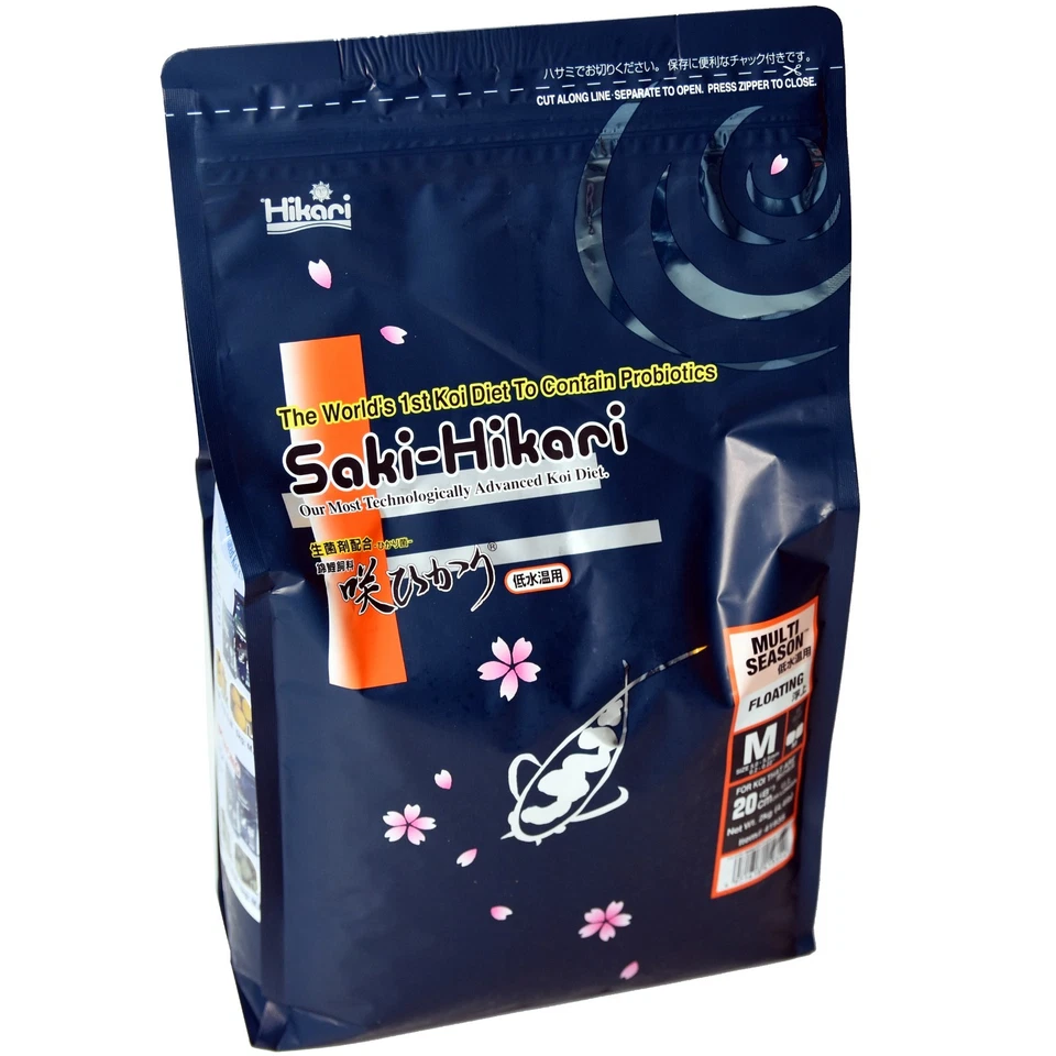 SAKI HIKARI® MULTI SEASON Koi Futter Teich Wassertemperaturen ab 8°C - L - 5 kg