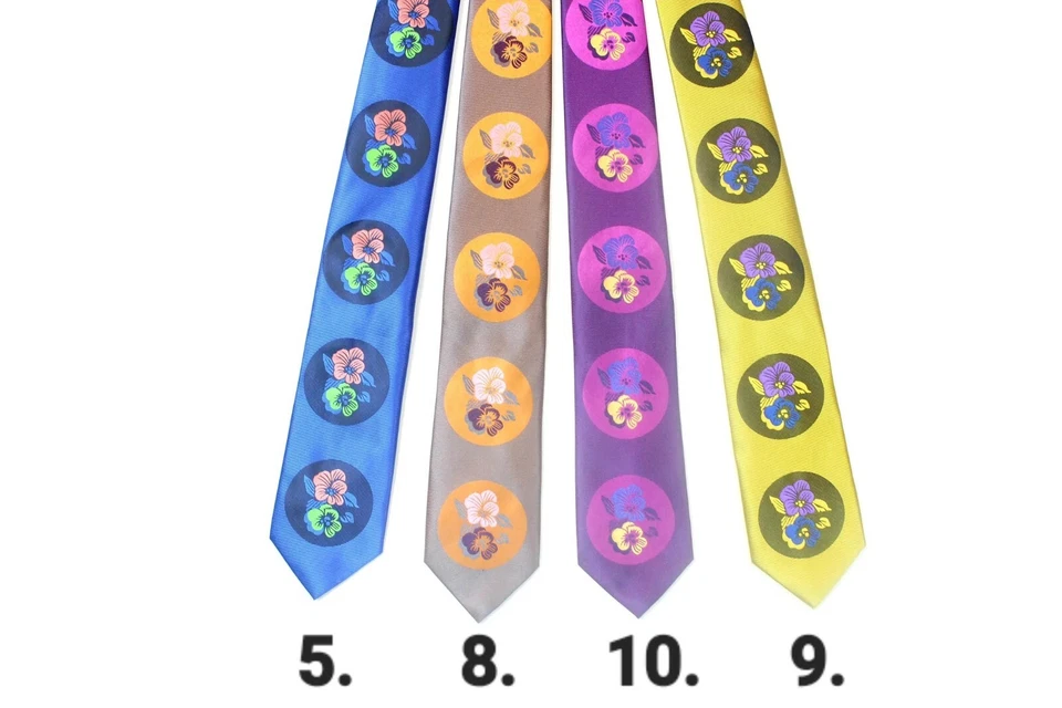 Corbata y pañuelo de seda Zcash 5-9 Foto 1 de 1