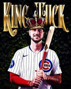 Kyle Tucker King Tuck Chicago Cubs 8x10 MLB Baseball Photo - Picture 1 of 1