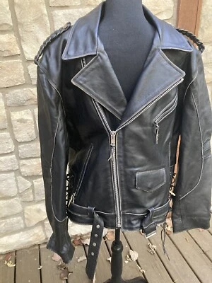Interstate Leather Original Classics Size XL Leather Jacket - Image 1 of 4