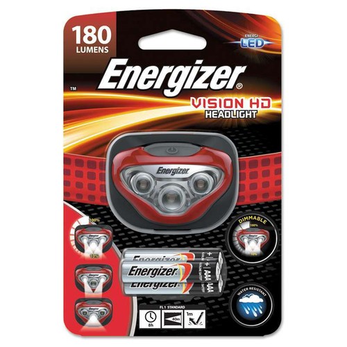 Faro LED Energizer, 3 AAA, rojo-