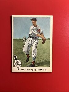 1959 Fleer Ted Williams #12 Burning Up The Minors