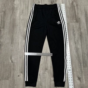 NEW adidas Superstar SST Track Jogger Pants Sz L Jogger Black GN8453 Boys Youth - Picture 1 of 7