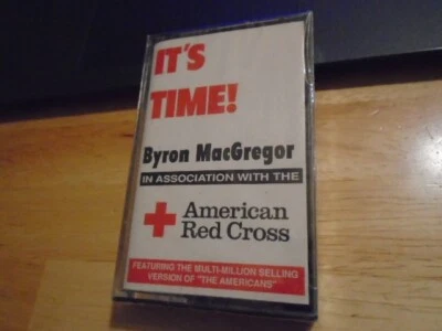 SEALED RARE OOP Byron MacGregor CASSETTE TAPE It's Time! spoken word AMERICANS ! - Image 1 of 2