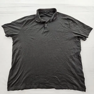 Robert Barakett schwarzes kurzärmliges Poloshirt aus Pima-Baumwolle Herren 2XL - Bild 1 von 9