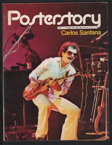 POSTERSTORY 4/1978 CARLOS SANTANA RIVISTA A POSTER FOTO STORIA DISCOGRAFIA - Photo 1/1