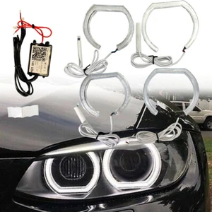 Crystal DTM Shape LED Angel Eye WIFI RGB DRL Turn Signal Fits 07-13 E92 E93 - Picture 1 of 4