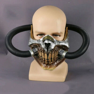 Mad Max 4 Fury Road Immortan Joe Mask Halloween Cosplay Prop Accessory PVC Masks - Image 1 of 4