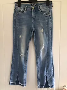 Ladies Blue Jeans By ‘Only’ Size S (27) Cropped Length - Picture 1 of 2