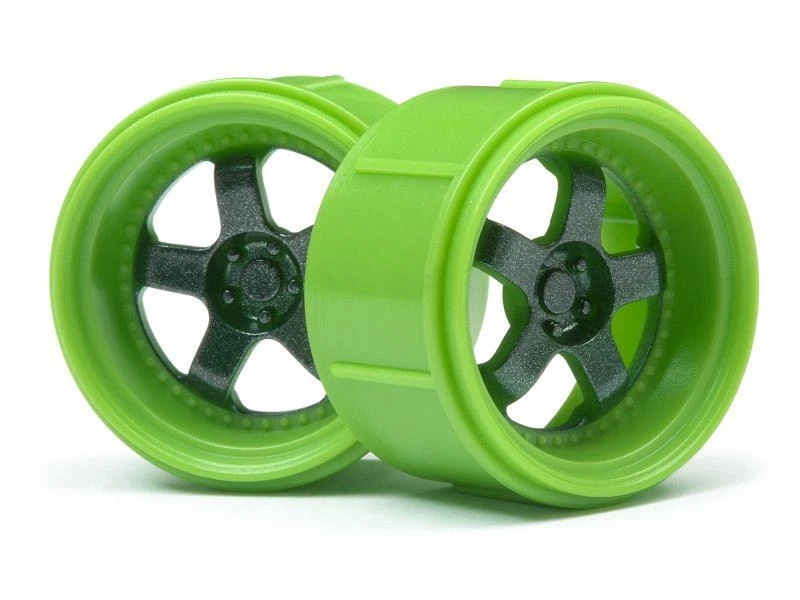 HPI Racing - Green Work Meister S1 Wheel, for the Micro RS4, (4pcs) - Image 1 of 1