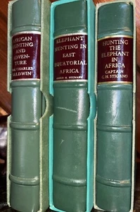 3 Vol. Captain Stigand Neumann Baldwin Hunting African elephant Elephants Africa - Bild 1 von 16