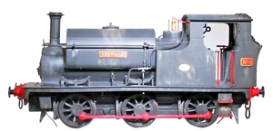 Ixion Models O Scale 7mm Hudswell Clark Abermain #1 Steam Locomotive TLY-006 - Picture 1 of 4