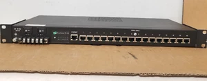 DIGI 50000886-01 PortServer TS 16 48V Dual Feed Serial Terminal W/EARS #J1041 - Picture 1 of 9