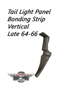 1964-1966 -Corvette- Tail Light Panel Bonding Strip -Passenger- Fiberglass -Grey - Picture 1 of 4