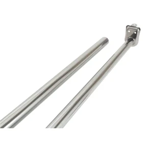 30 in. - 48 in. Polished Chrome Adjustable Closet Rod, long-lasting, NEW - Picture 1 of 9