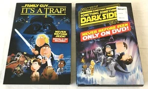 Family Guy Star Wars 2 DVDs: Something, Something Dark Side + It's a Trap Sealed - Picture 1 of 9