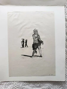 Andre Derain Orig Lithograph Illustration Art CONTES ET NOUVLLES by La Fontaine - Picture 1 of 7