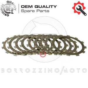 SERIE 9 DISCHI FRIZIONE FCC ORIGINALE TRIUMPH Speed Triple 955 99/2001 - Imagen 1 de 3