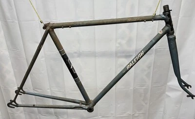 Cuadro de bicicleta de carretera de acero vintage Raleigh Record Ace 54 cm C-T Foto 1 de 4