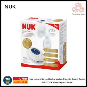 Nuk Nature Sense Rechargeable Electric Breast Pump Model 10749105 *AU STOCK**