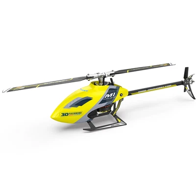 OMPHOBBY M1 EVO RC Helicopter forAdults (OMPHOBBY Protocol BNF Version,Yellow) - Image 1 of 4
