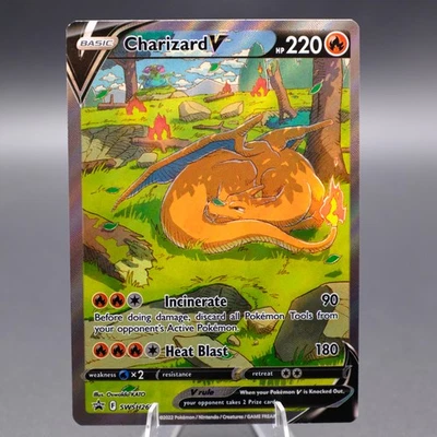 Charizard V - SWSH260 Promo SWSH: Sword & Shield Promo Cards Pokemon TCG NM - Image 1 of 2