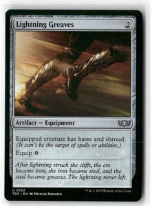 Lightning Greaves Commander: Tarkir: Dragonstorm Regular - Bild 1 von 1