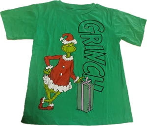 Grinch TShirt Boys X-Small 4-5 Fun Short Sleeve Kids Gift Girls Unisex - Picture 1 of 1
