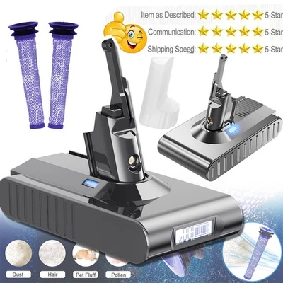 Sony 9000mAh Battery For Dyson V8 Absolute Animal V8 Exclusive Vacuum Cleaner Battery - Image 1 of 4