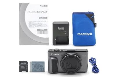 🎦[Mint w/case] Canon PowerShot SX720 HS Black Digital Camera from JAPAN - Image 1 of 4