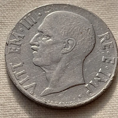 MONETA MOLTO RARA 1941 C.20  DI L. REGNO D'ITALIA VITTORIO EMANUELE III - Immagine 1 di 4