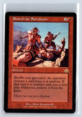Search for Survivors Prophecy Rare – MTG Magic the Gathering Card - Image 1 of 4
