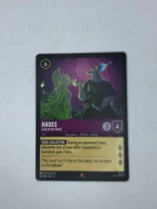 Disney Lorcana Azurite Sea Hades Lord of the Dead 36/204 Non-foil - Picture 1 of 2