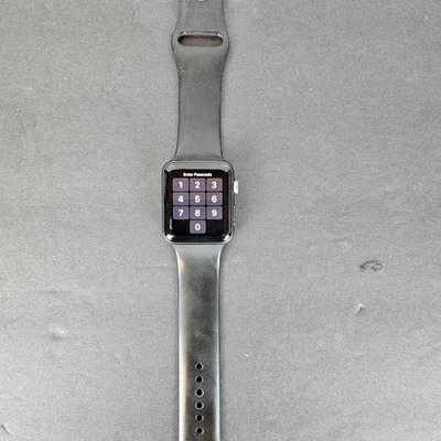 Apple Watch Series 3 Smart Watch Unisex 42mm Untested For Parts or Repair - Image 1 of 4
