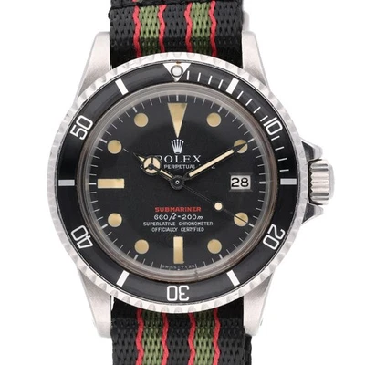 Rolex Submariner Single Red 1680 with 40mm Steel case and Black dial. Good co... - Image 1 of 4
