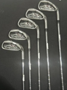 TaylorMade Burner 2.0 Right Handed Stiff Shaft Irons 5-9 Great Condition Used  - Picture 1 of 9
