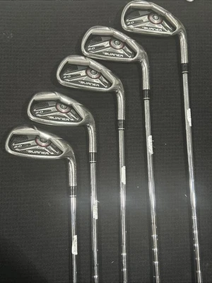 TaylorMade Burner 2.0 Right Handed Stiff Shaft Irons 5-9 Great Condition Used  - Image 1 of 4