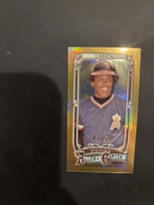 Mini oro Topps Allen and Ginter Rod Carew 2025/50 16 Foto 1 de 2