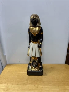 Jarra Ezra Brooks 1981 Imperial Council Golden Pharaoh buen estado VACÍA - Imagen 1 de 8