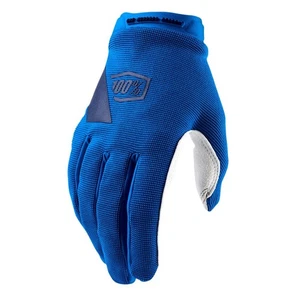 100% Ridecamp Womens Mountain Bike Riding Glove Large Blue Ladies Female - Picture 1 of 1