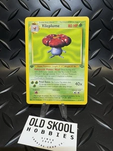 Pokemon WOTC Jungle 1st Edition ~ Vileplume Rare 31/64 ~ NM - Picture 1 of 3